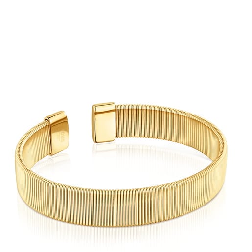 12 mm gold-colored steel Bangle Bulevar
