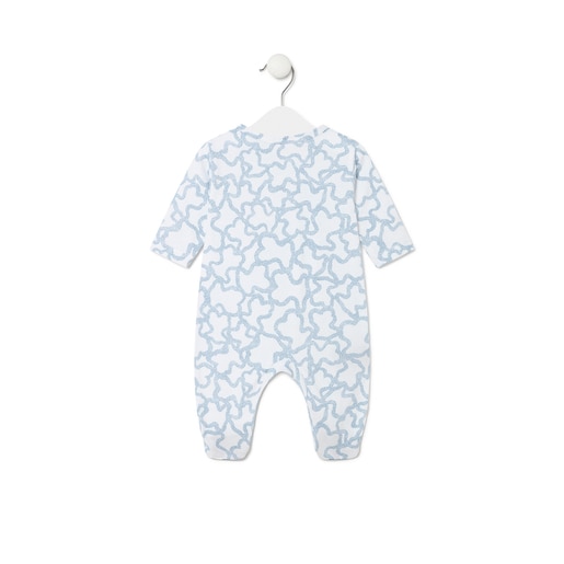Baby playsuit in Kaos blue