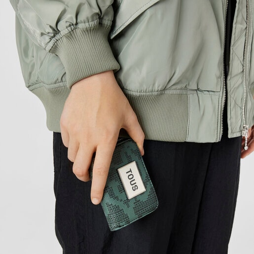 Monedero verde Kaos Pix