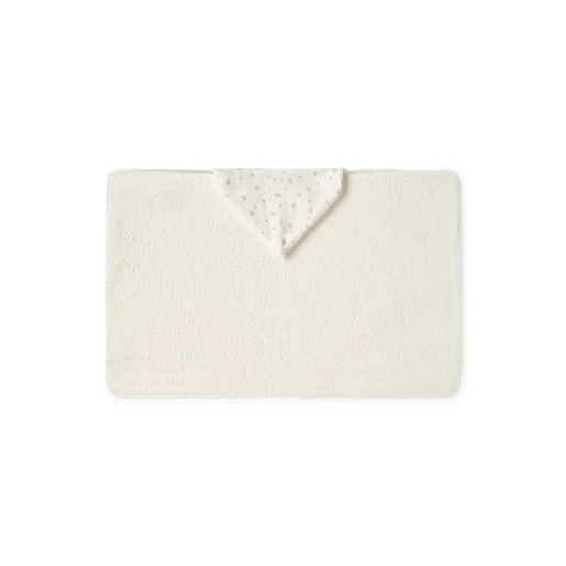 Baby bath cape in Cosmic ecru