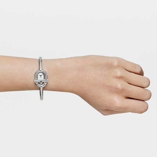 TOUS MANIFESTO analogue Watch with steel wristband