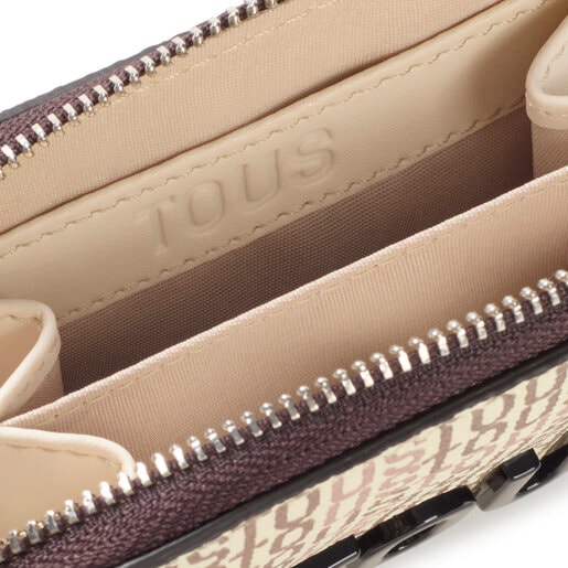 Monedero beige TOUS Cecilia