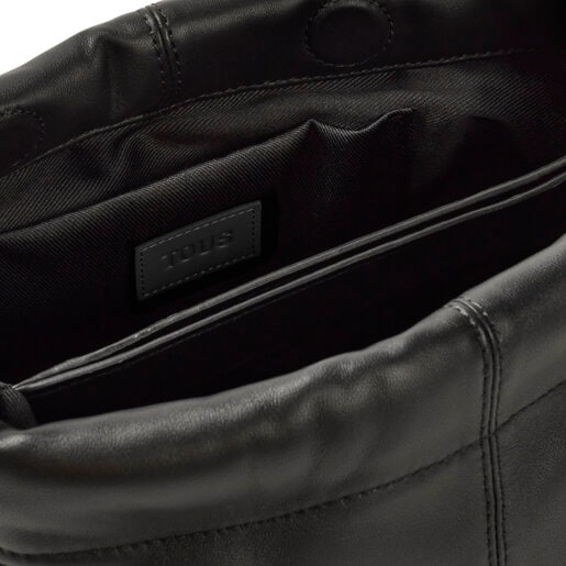 حقيبة TOUS Dolsa بحزام يلتف حول الجسم من الجلد باللون الأسود