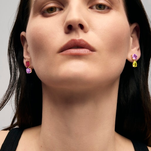 Pendientes de oro con gemas TOUS ATELIER