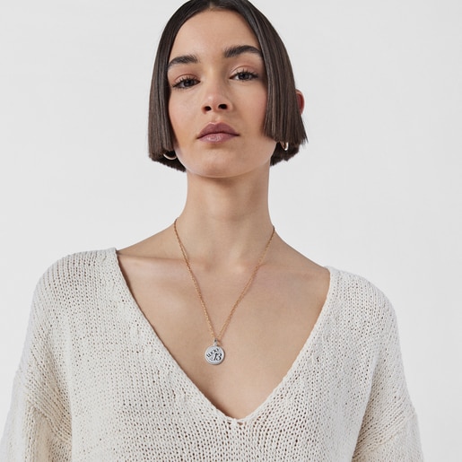 Серебряная подвеска с цифрой 13 TOUS Good Vibes