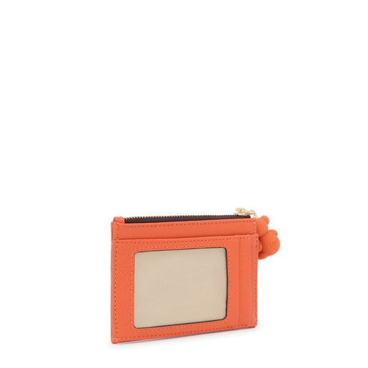 Orange TOUS La Rue New Change purse-cardholder