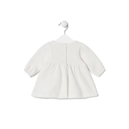 Baby girls dress in Trend ecru