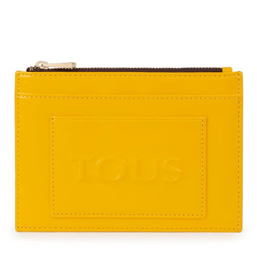 Flat yellow Dorp Toiletry bag