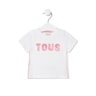 Tie-dye TOUS t-shirt in Casual pink