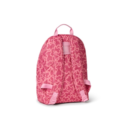 Mochila escolar Kaos cor-de-rosa