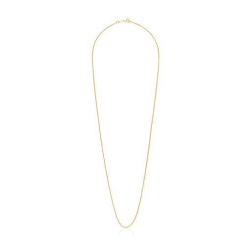 Mittelgroße, 60 cm lange Halskette TOUS Basics aus Gold