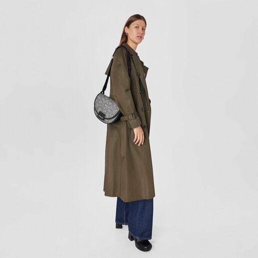 Bandolera mediana negra Amaya Kaos Icon