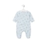 Baby playsuit in Pic sky blue
