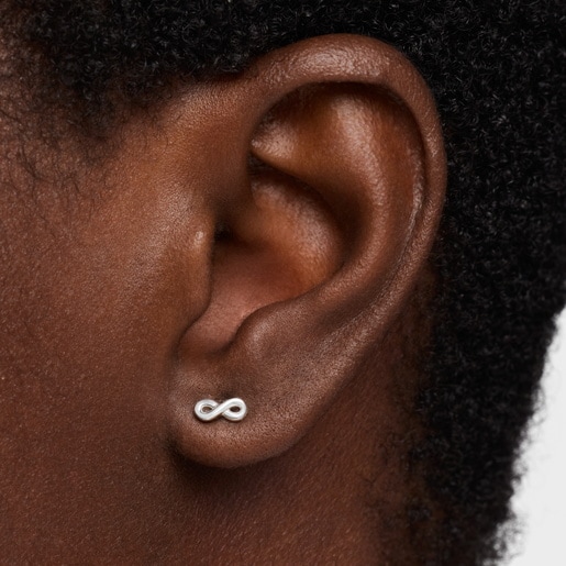 Aretes infinito de plata TOUS Motivos
