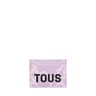 Porte-cartes Kaos Pix mauve
