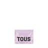 Porte-cartes Kaos Pix mauve