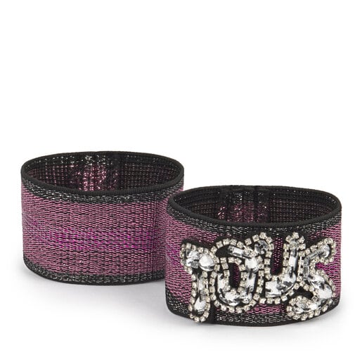 TOUS elastisches Armband in Pink