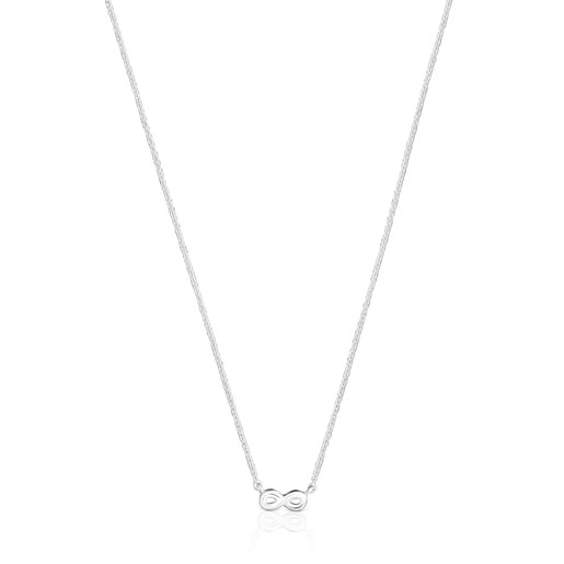 Collar corto infinito de plata TOUS Motivos