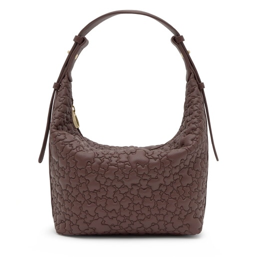 Medium brown Shoulder bag TOUS Puffy Bear