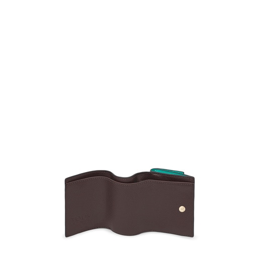 Porte-monnaie Flap TOUS Funny petit marron