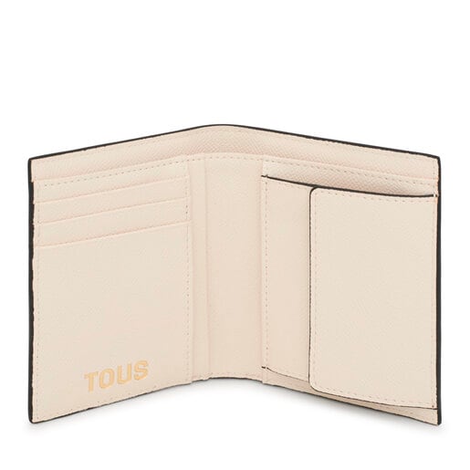 オレンジカラーのカードウォレット TOUS La Rue Pocket