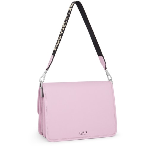 Středně velká crossbody kabelka Audree TOUS Funny v barvě lila