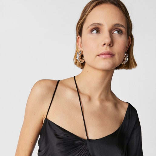 Twisted Hoop Earrings