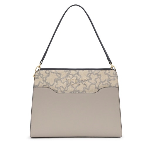Medium taupe-colored Shopping bag Kaos Icon