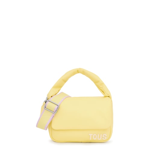 Sac à bandoulière petit jaune TOUS Carol