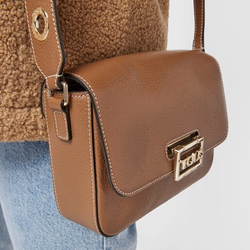 Brown leather TOUS Legacy Crossbody bag