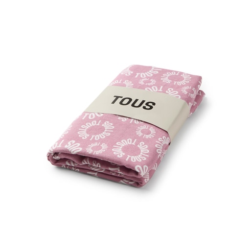 Baby muslin in Muse pink