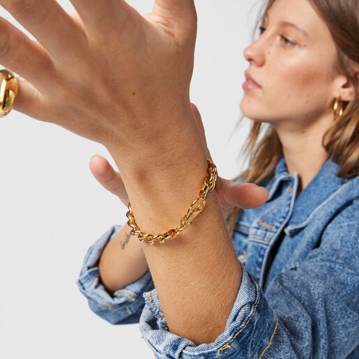 Bracelet TOUS Chain en Vermeil