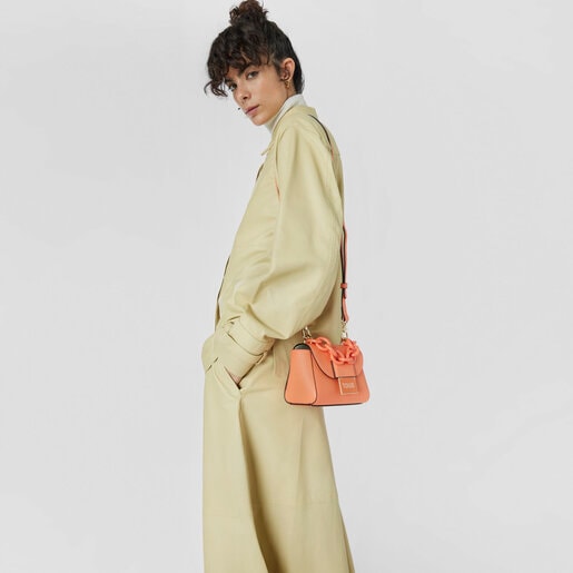 Mini bandolera naranja TOUS Sylvia