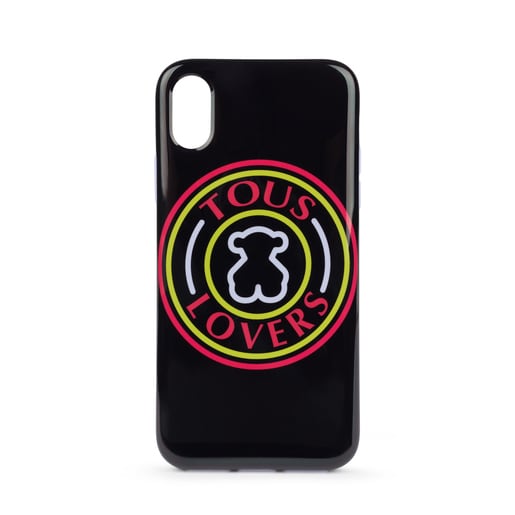 Multi-colored Tous Lovers IPhone X/Xs case