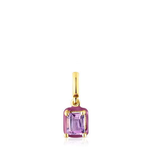 TOUS Vibrant Colors Pendant with amethyst and colored enamel | TOUS