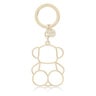 Gold-colored Silhouette Key ring Bold Bear