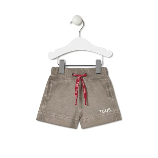 Bermuda de niño tintado Casual beige