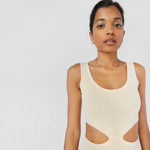 שרשרת מחוט קלוע צבעוני עם סוגר כסף Efecttous