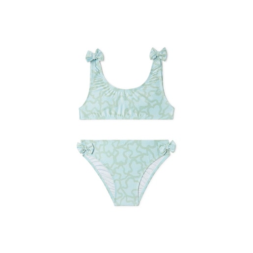 Girls bikini in Kaos green
