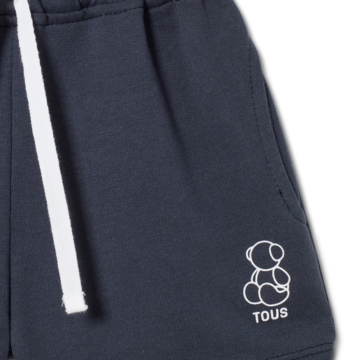 Bermuda de bebé niño Classic azul marino