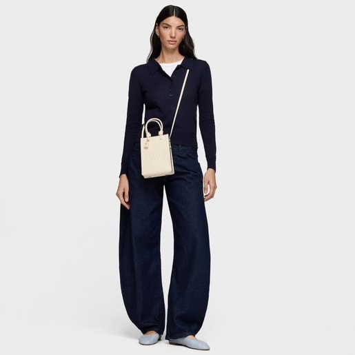 ベージュのミニバッグ TOUS La Rue New Pop