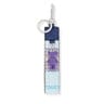 Navy blue TOUS Cecilia Ribbon Square Key ring