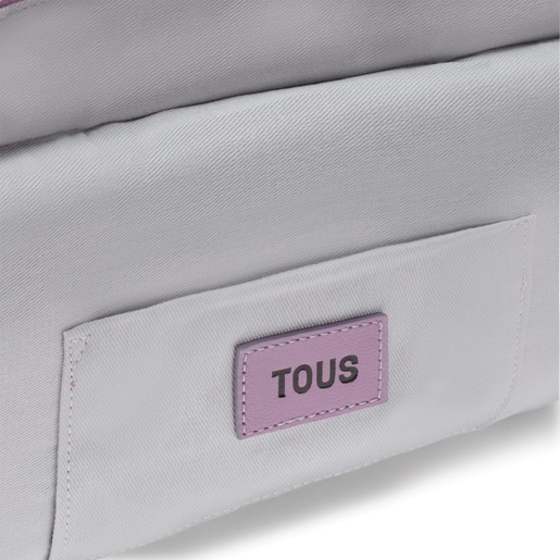 Medium lilac-colored leather Shopping bag TOUS MANIFESTO