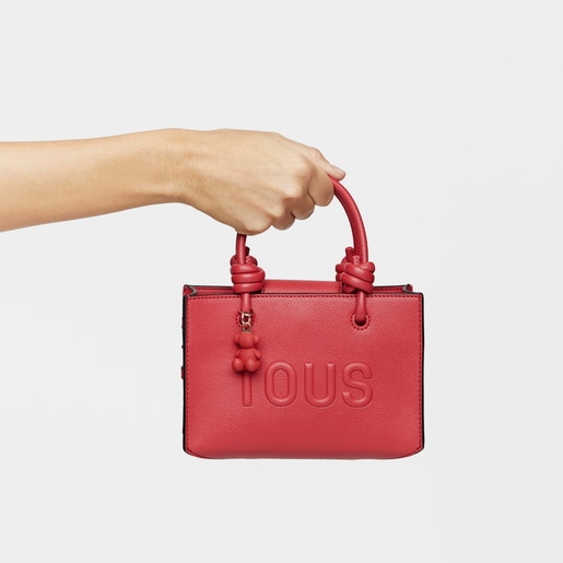 ラセットカラーのオリゾンタル・ミニバッグ TOUS La Rue New