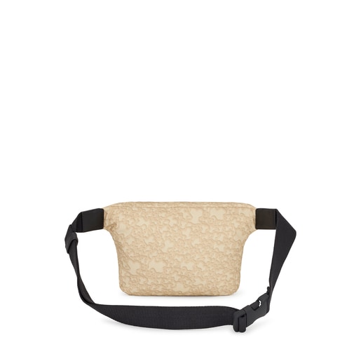 Beige nylon Kaos Mini Evolution waist bag