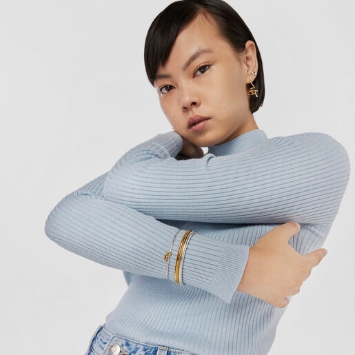 צמיד Beach מוורמיל כסף וכסף בשילוב צ'ארם דובון