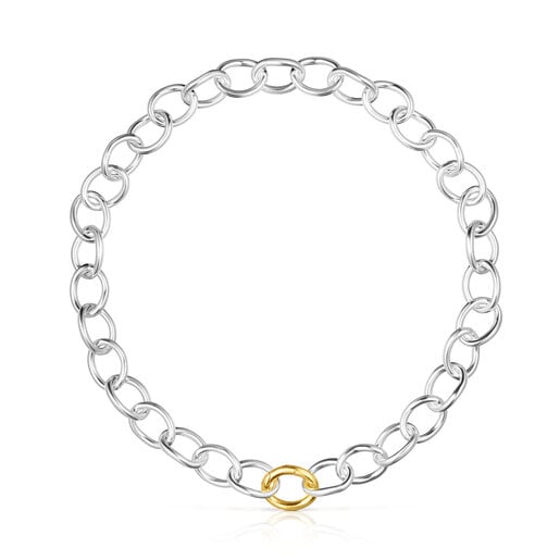 Two-tone TOUS Hav Ring necklace | TOUS