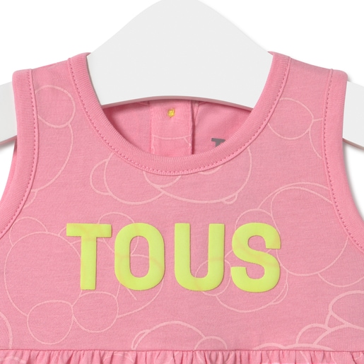 Vestido Bold Bear Casual rosa