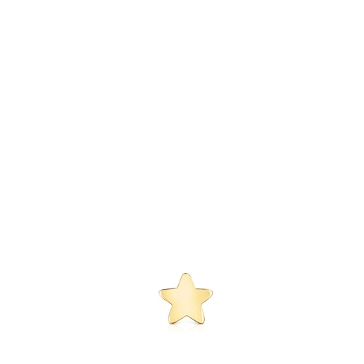 Gold TOUS Piercing Ear piercing with star