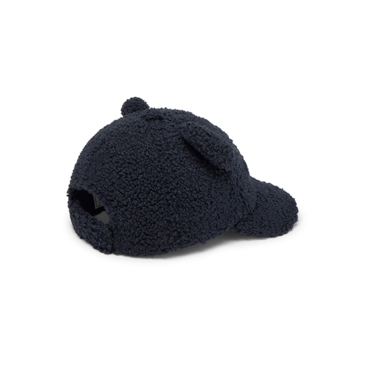 Cap with ears for babies and children in Cap navy blue
